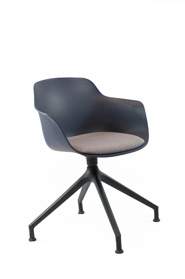 Loria Ocean Shell Chair with 4-Spoke Base